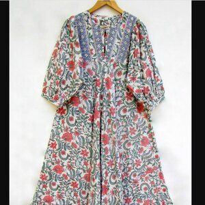 Cotton Long Maxi Dress